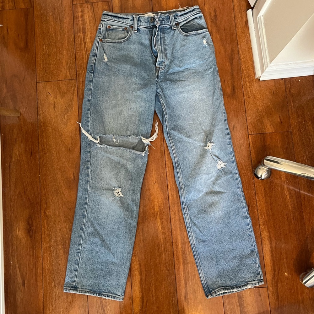 Abercrombie Jeans - the 90’s straight high rise